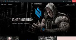 Desktop Screenshot of ignitenutrition.com
